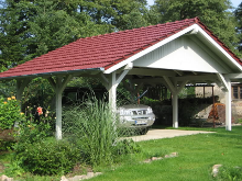 Fachwerk Carport Erfurt Flachdach Kvh 7 50 X 5 30 M Als Bausatz Aus Dem Ebay De Preisvergleich Bei E Pard