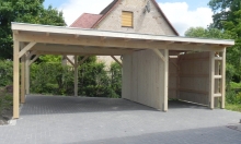 Flachdach Carport - 04