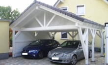 Satteldach Carport - 12