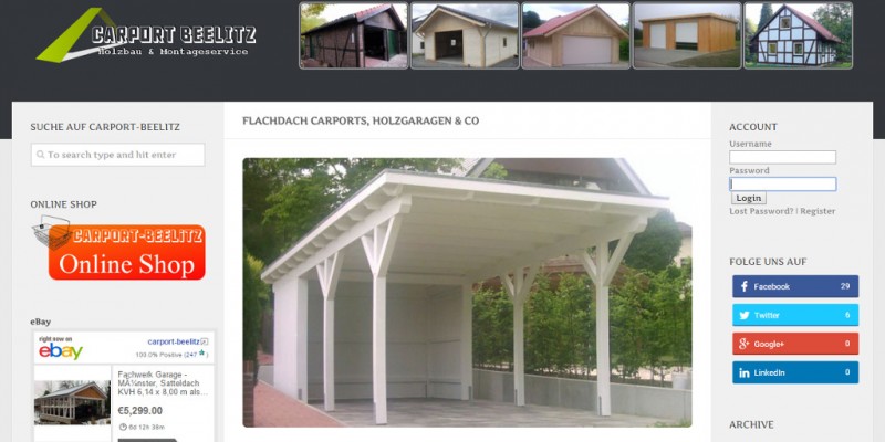 Carport-Beelitz Flachdach Twitter