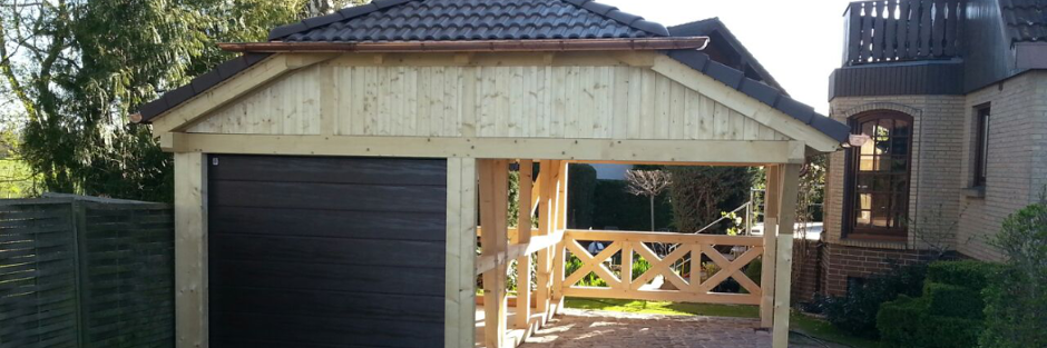 Carports & Holzgaragen Auch Als Fachwerk Zum Selberbauen