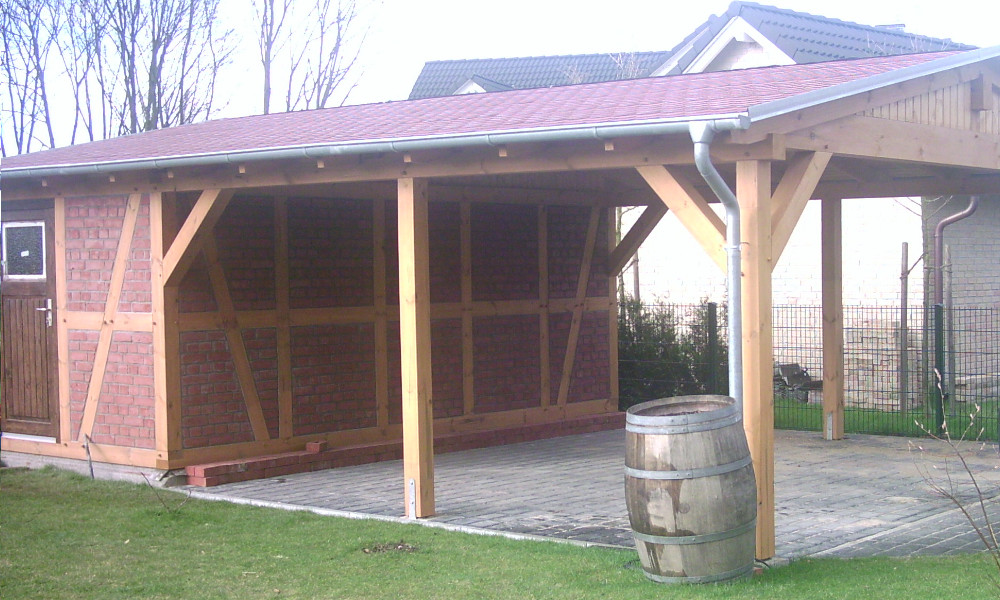 Fachwerk Carport - 04