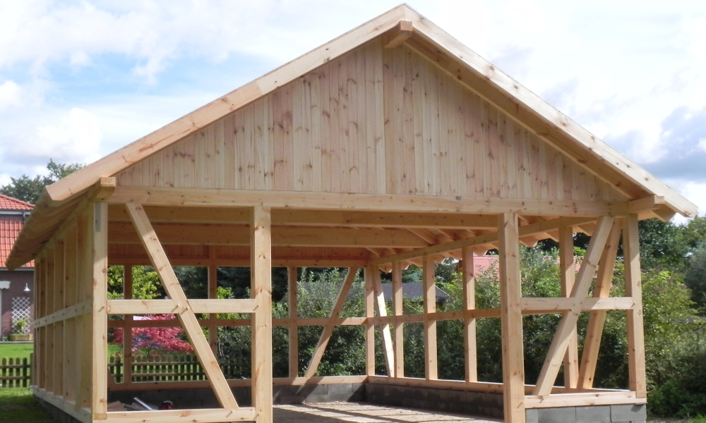 Fachwerk Carports & Holzgaragen Als Individueller Bausatz